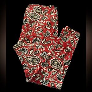 LuLaRoe leggings - size Tall & Curvy - worn once!